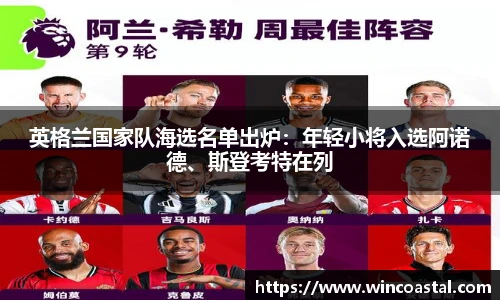 英格兰国家队海选名单出炉：年轻小将入选阿诺德、斯登考特在列