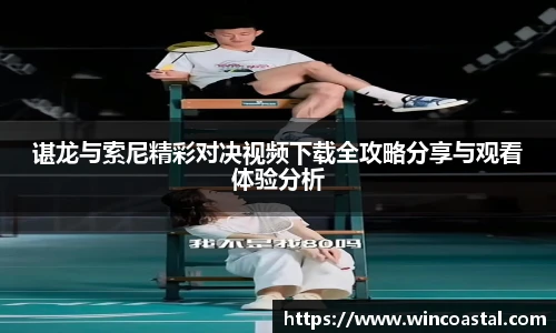谌龙与索尼精彩对决视频下载全攻略分享与观看体验分析