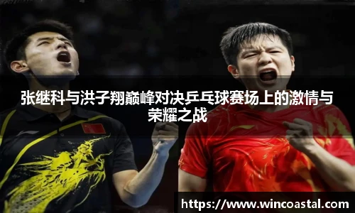 张继科与洪子翔巅峰对决乒乓球赛场上的激情与荣耀之战